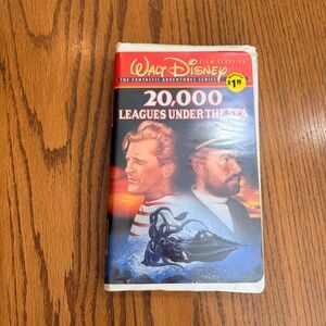 Walt Disney 20000 Leagues Under the Sea VHS Fantastic Adventures Series Classics